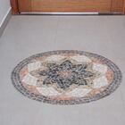 Mandala Indiana Piso Mosaico Ii - 80cm