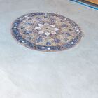 Mandala Indiana Piso Mosaico Noite Árabe - 150cm