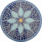 Mandala Mosaico Floral Mandala Doce Lar - 130cm
