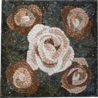 Mandala Mosaico Floral Rosas Ii - 120cm