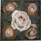 Mandala Mosaico Floral Rosas Ii - 90cm