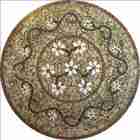 Mandala Mosaico Floral Rosone Fiorellini Veronesi Ii Ornament