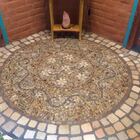 Mandala Mosaico Floral Rosone Fiorellini Veronesi Ii Ornament