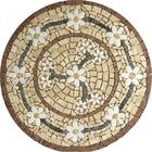 Mandala Mosaico Floral Rosone Venezia - 120cm