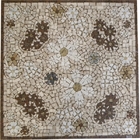 Mandala Mosaico Floral Tapete  Jardim Florido - 130cm