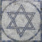 Mandala Simbólica Estrela De David I Nas Cores De Israel - 80