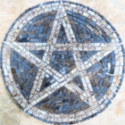 Mandala Simbólica Pentagrama - 90cm