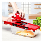 Mandoline Fatiador Cortador Ralador De Legumes 6em1 Com Recip