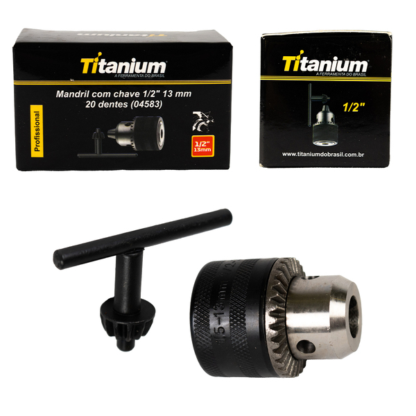 Mandril 1/2 - 20 Dentes (1.000 1,40 / 3000 1,35)