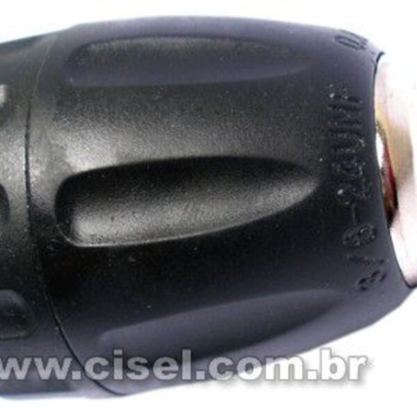 Mandril Aperto Rápido 3/8" - C/ Rosca - 10l 3/8 X 24
