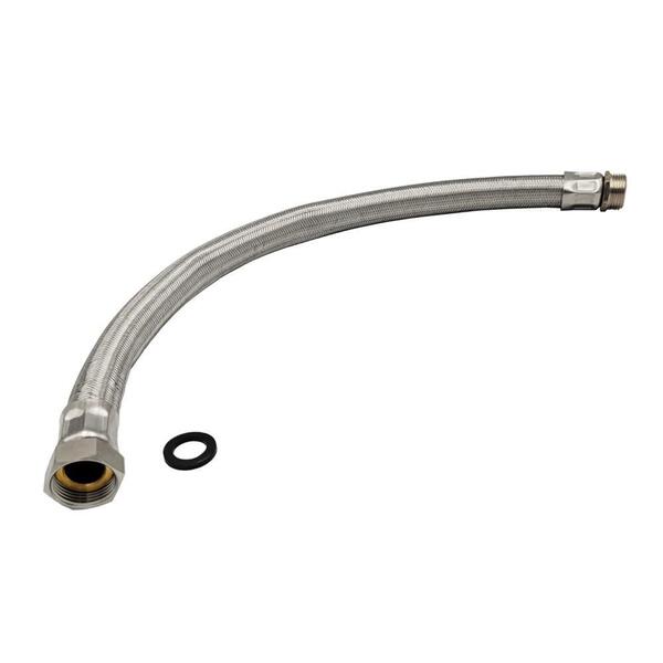 Mangote Flexível Para Água Em Inox Tflex 1" 60cm