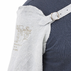 Mangote para Proteção de Particulas Mecânicas Tamanho único Cinza Alseg