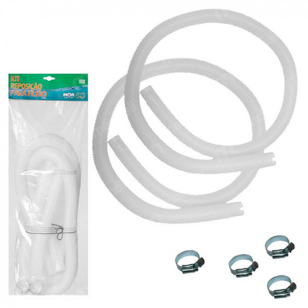 Mangueira 32mm Com Abracadeira Reposicao Manutencao Bomba Filtro Para Piscina Leroy Merlin