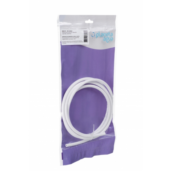 Mangueira Atóxica Branca 8 0mm X 1 6mm (2 Metros)