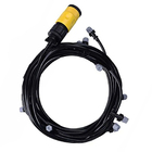 Mangueira Climatizadora 2 Und Nevoa Kit Sistema Irrigacao Jar