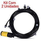 Mangueira Climatizadora Sistema Irrigacao Nevoa 10 M Kit 2