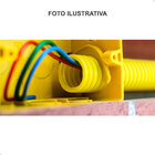 Mangueira Corrugada Eletroduto 3/4" Rolo com 50 metros Cinza