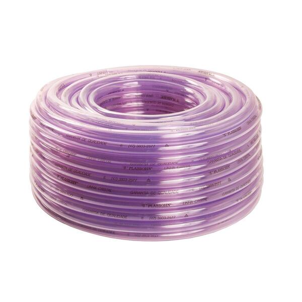 Mangueira Cristal Plástica 50m - Plasbohn, Tamanho: 3/16" X 1