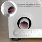 Mangueira De Entrada + Saída 3 Metros Máquina De Lavar