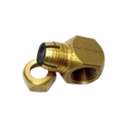 Mangueira De Gás 60cm 1/2" + Adaptador 90º Para Cooktop Forno