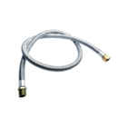 Mangueira De Gás Malha De Aço 1,20m + Adaptador Dako Fêmea