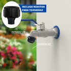 Mangueira De Jardim 10m Metros Reforçada Chata + Suporte Alça