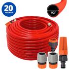 Mangueira De Jardim 20m Metros + Esguicho C/ Jato Regulável +