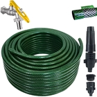 Mangueira De Jardim 20m Metros Reforçada Trançada + Torneira