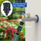 Mangueira De Jardim 30m Metros Reforçada Trançada + Fita Veda