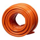 Mangueira De Jardim Trançada 50m 3/4x2,5mm Laranja Famastil