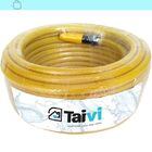 Mangueira De Jardim Trançada Reforçada 10m Amarela