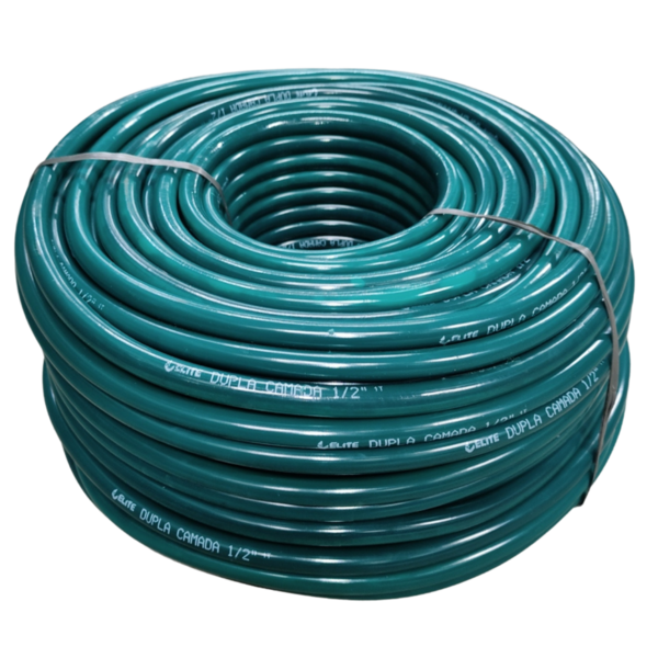 Mangueira Dupla Camada Verde 1/2 Elite - 55 Metros