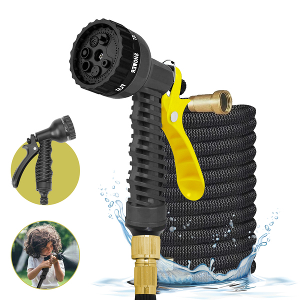 Mangueira Embralumi Expansível Flexível Irrigação Jardim 15m