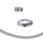 Mangueira Engate Flexível Aço Inox 60 Cm 1/2 Entrada Casagran