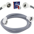 Mangueira Entrada Água Máquina De Lavar Universal 1,2m Metros