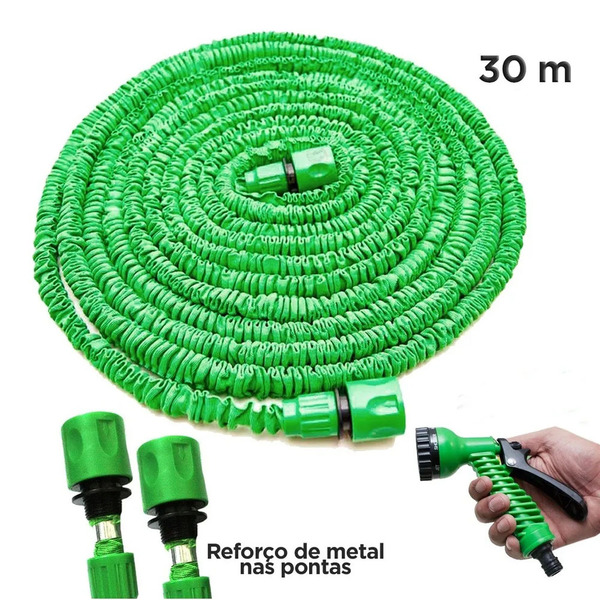 Mangueira Expansivel Flexivel Magica 30m Jardim Casa  Carro L