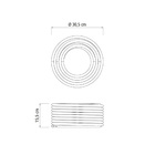 Mangueira Flex Em Pvc Verde Para Jardim Com 30 Metros E Com E