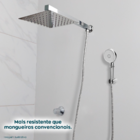 Mangueira Flexível 1 Metro E 80cm Inox 304 Engate 1/2 Quente
