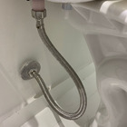 Mangueira Flexível 50cm 1/2 Polegada Aço Inox Engate Fêmea X