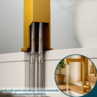 Mangueira Flexível 50cm Para Torneira Monocomando Misturador