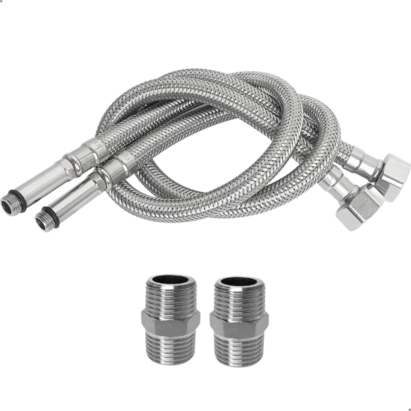 Mangueira Flexível 50cm Para Torneira Monocomando Misturador