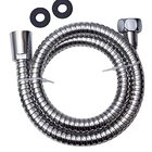 Mangueira Flexivel De Metal Cromado Para Ducha Higiênica Com