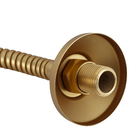 Mangueira Flexível para Água 1/2" 40cm Dourada Fosca Fani