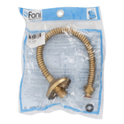 Mangueira Flexível para Água 1/2" 40cm Dourada Fosca Fani