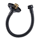 Mangueira Flexível para Água 1/2" 40cm Preta Brilhante Fani