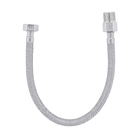 Mangueira Flexível para Água Cromado Alta e Baixa Pressão 1/2" 40cm Deca