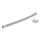 Mangueira Flexível para Água Trançado Cromado 1/2"x1/2" 40cm Equation