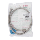 Mangueira Flexível para Água Inox Alta Pressão 1/2" 100cm Wog