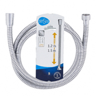 Mangueira Flexível para Ducha Cromada  1/2" 150cm Sensea