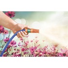 Mangueira Flexível Para Jardim 15 M Com Engates E Esguicho Az